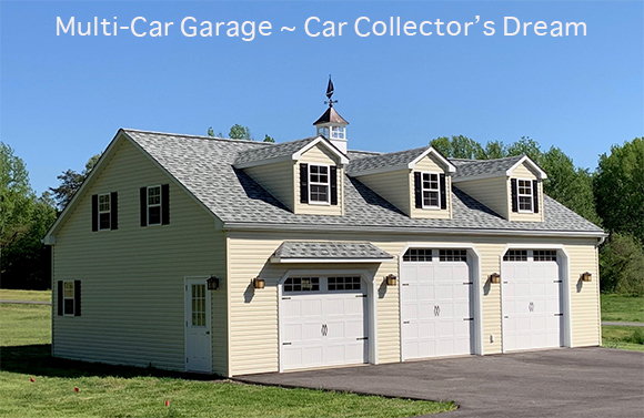 Multi-Car Garage ~ Car Collector’s Dream 